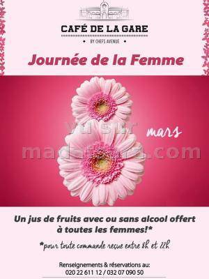 Journée de la femme au Café de la Gare