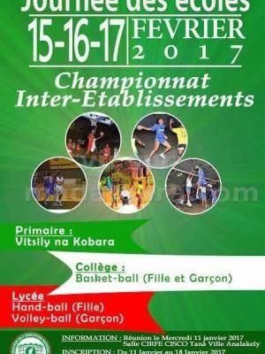 Journée des écoles - championnat inter-établissements