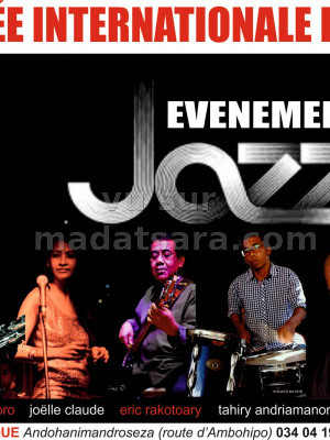 Journée internationale du Jazz avec Samy Andriamanoro‍ , Joelle Claude‍ , Tahiry Andriamanoro‍ & Datita Rabeson‍ - Escale Artistique Ambohipo‍