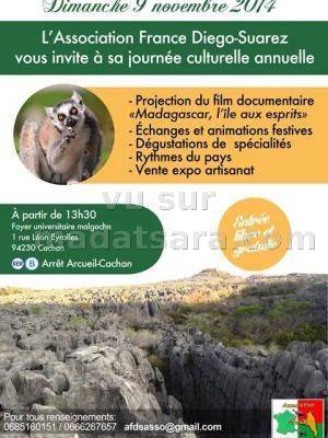 Journée culturelle annuelle de l'Association France Diégo Suarez au Foyer Malagasy de Cachan