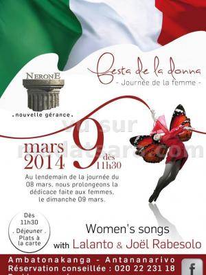 Journée de la femme - With Lalanto et Joël Rabesolo au Nérone Ambatonakanga