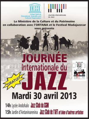 14h : Lycée Andohalo Jazz Club du CGM
15h : Jardin d'Antaninarenina Jazz Club AFT et bien d'autres