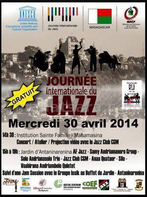 Journée Internationale du Jazz à l'Institution Sainte Famille et au jardin d'Antaninarenina