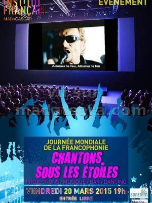 Journée mondiale de la francophonie Chantons sous les étoiles à l'Insitut Français de Madagascar