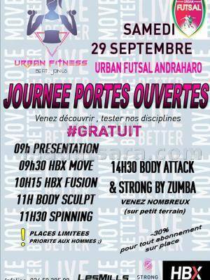 Journées portes ouvertes Urban Fustal Zone Galaxy Andraharo