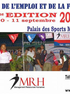 Journées de l'emploi et de la formation 7eme édition au Palais des Sports Mahamasina