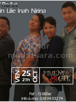 Jovin‍ Lilie‍ Inah‍ Nirina‍ - Piment Café Behoririka‍