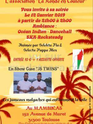 JS TWINS EN SHOW CASE- SOIREE OCEAN INDIEN
