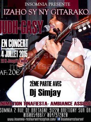 JUDH-Gasy Izaho sy ny gitarako au Insomnia Paris