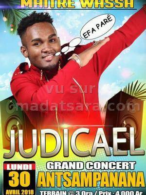 Judicael en concert Terrain Antsampanana