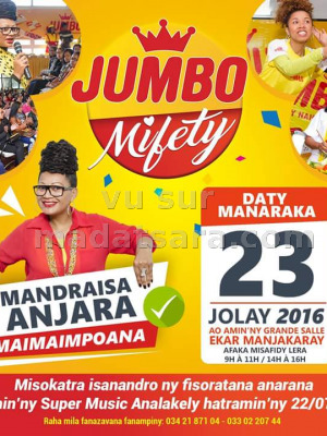 Jumbo mifety - Ekar Manjakaray