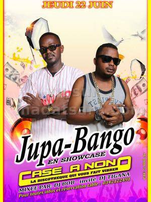 Jupa'Bango en showcase Discothèque Case A Nono Sainte-Marie