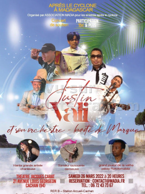 Justin vali‍ - Théatre Jacques Carat Cachan‍