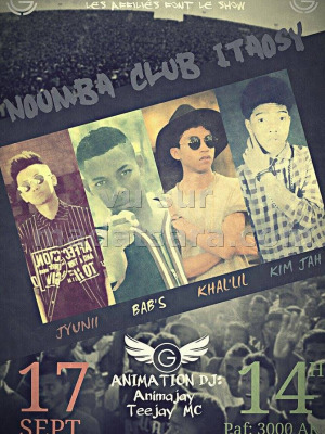 Jyunii, Bab's, Khal'il & Kim Jah en concert au Noumba Club Itaosy