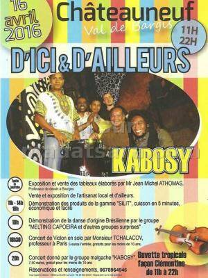 Kabosy - concert au Châteauneuf Val de Bargis