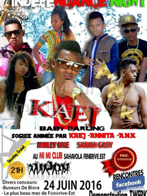 Kaej, Annita, ANK, Molly One & Sarah Gasy - independance night au MI MI Club Sahavola Fenerive-Est