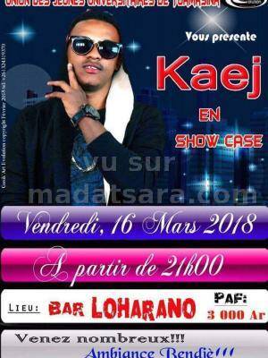 Kaej en show case Bar Loharano