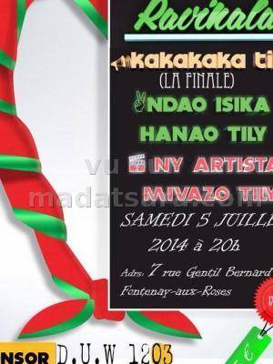 Kakakaka Tily (la finale) - ny artista mivazo tily à Fontenay-aux-roses