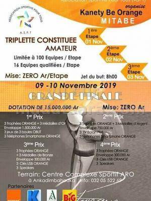 Kanety be orange mitabe Centre Complexe Sportif Aro Ankadimbahoaka