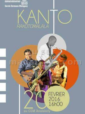 Kanto Rakotomalala en concert au CGM Analakely