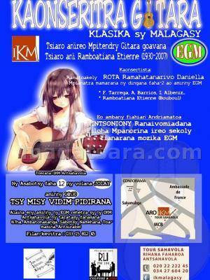 Tsiaro an'ireo mpitendry gitara goavana 
Tsiaro an'i Ramboatiana Etienne 
kaonseritra : Ramatoakel
