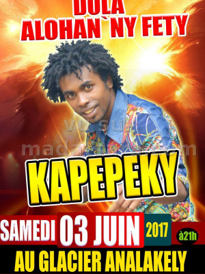 Kapepeky‍ en concert Le Glacier Analakely‍