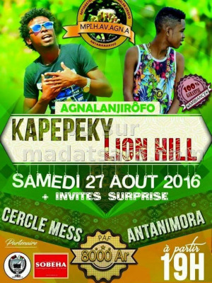 Kapepeky & Lion Hill - Cercle Mess Antanimora