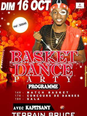 Kapitsany‍ - basket dance party - Terrain Bruce Antsohihy‍