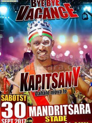 Kapitsany en concert Stade Municipal Mandritsara