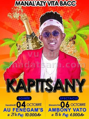 Kapitsany‍ - Fenegam's Fenerive Est Madagasikara‍