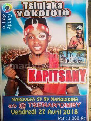 Kapitsany tsinjaka yôkôlôlô Tsenan'omby Rond Point Marovoay