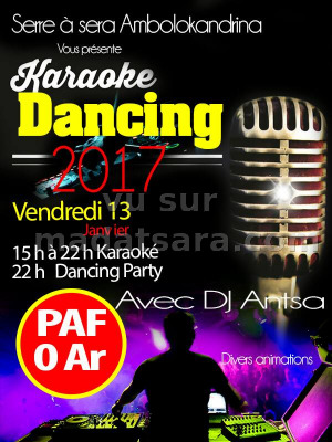 Karaoke dancing au Serre à Sera Ambalabe Ambolokandrina‍