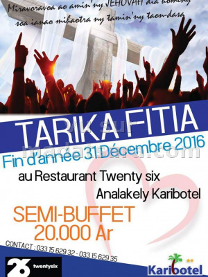 Karibotel Twenty Six 26‍ - Tarika Fitia