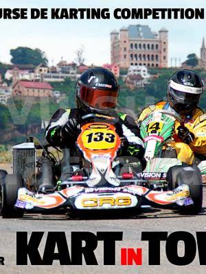 Kart in Town - Mahamasina course de karting compétition en ville