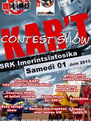 Tournoi KART Inter-Clubs et associations, Expositions belles voitures, Vente-expo accessoires, Essai