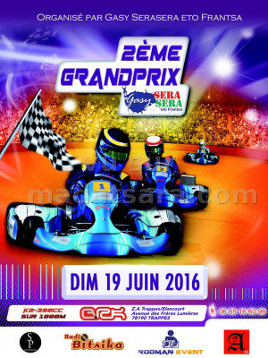 Karting - 2ème grand prix Gasy serasera eto Frantsa