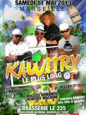 VJ Marcellin, Deejay Teddy, en show case : Bogoss Romantic, K'Witry Machine.
Concours Kawitry des l