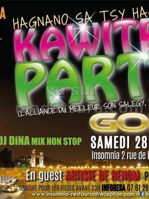 Kawitry party hagnano sa tsy hagnano avec Dj Dina mix non stop au Insomnia