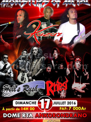 Kazar monster of metal au Dome RTA Ankorondrano