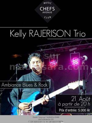 Kelly Rajerison Trio au music Chefs avenue Club