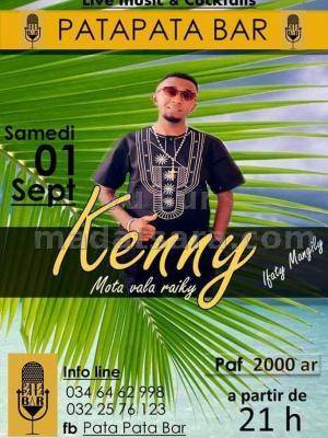 Kenny en show case Pata-Patabar Toliary