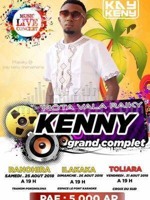 Kenny grand complet Tranompokonolona Ranohira - Le Pont Karaoke Dancing Ilakaka - Croix Du Sud Tuléar