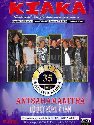 Kiaka 35e anniversaire Antsahamanitra
