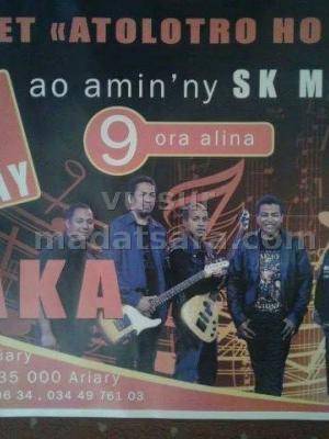 Kiaka en cabaret SK Melody Mandriambero