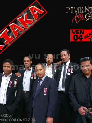 Kiaka‍ en concert au Piment Café Behoririka‍