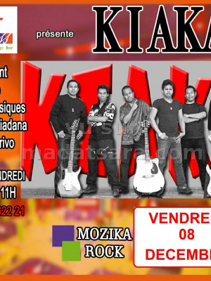 Kiaka‍ en concert au TRASS Tsiadana‍