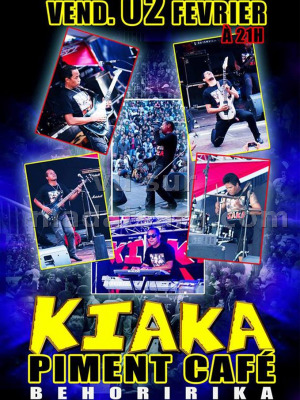 Kiaka‍ en concert Piment Café Behoririka‍