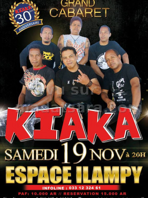 Kiaka‍ - grand cabaret - à l'Espace Ilampy‍