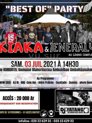 Kiaka‍ & Jeneraly‍ - Karibotel & Domaine Manerinerina Analakely‍