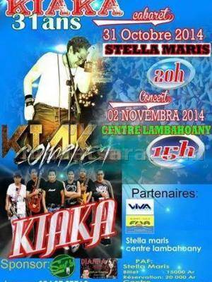 Kiaka au grand complet en concert au Stella Maris / Centre Lambahoany Toamasina